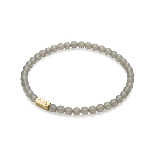 Bransoletka z Onyksem i miejscem na charms – Srebro 925