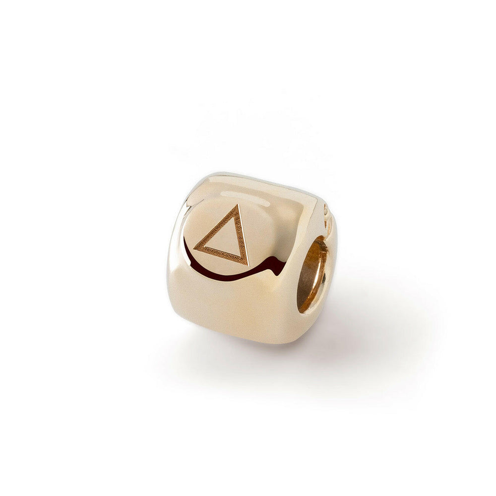 Charms – Żywioł Ogień Pozłacany - srebro pr. 925