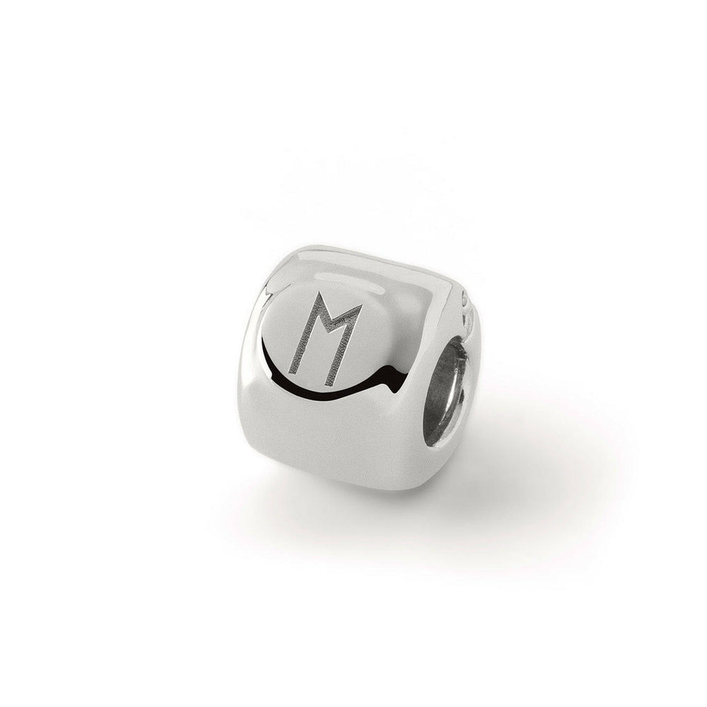 Charm con la runa Ehwaz (ᛖ) Plata – amuleto de movimiento y cooperación - plata ley 925
