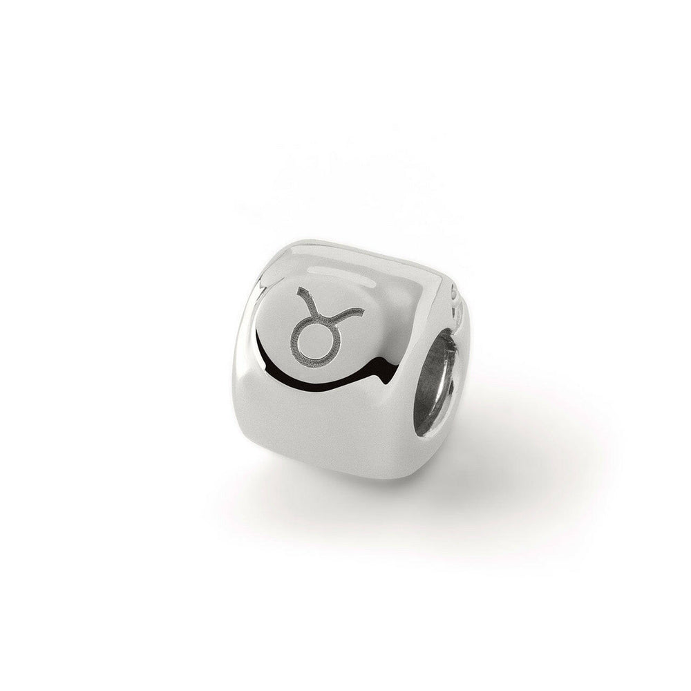Charms con el signo zodiacal Tauro (♉︎) Plata - Latón